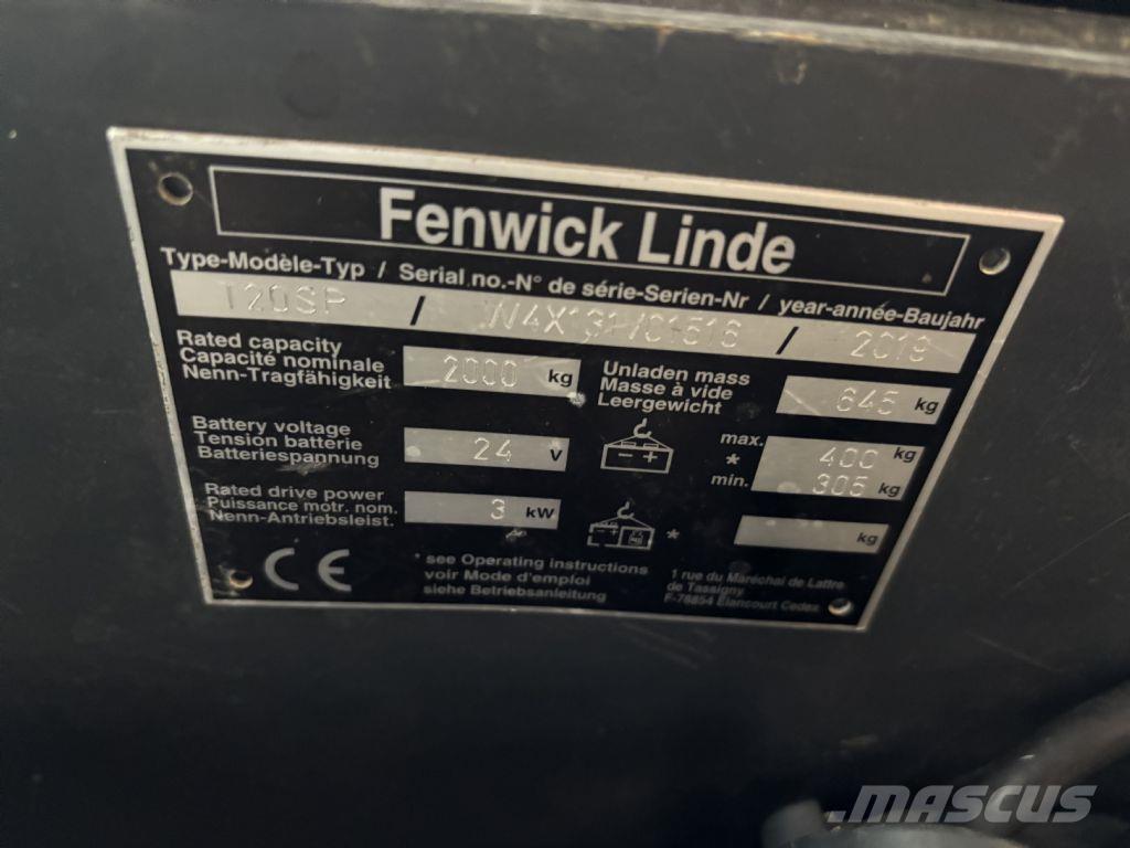 Linde T20 SP Ajettavat pinoamisvaunut