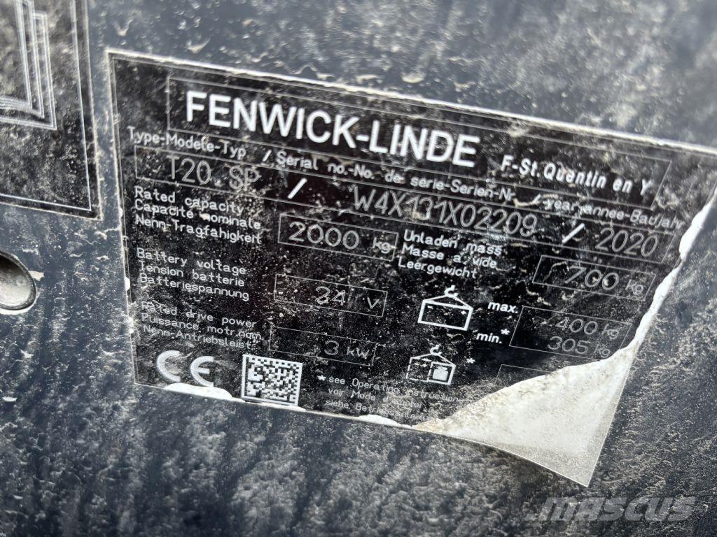 Linde T20 SP Ajettavat pinoamisvaunut