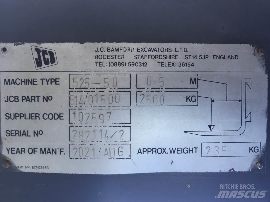 JCB 5610 Lisävarusteet ja komponentit