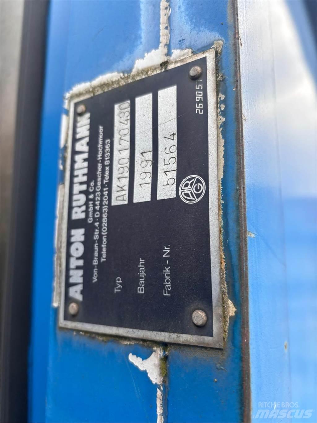 Ruthmann HD975 Muut koneet