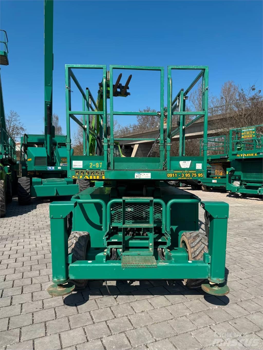 SkyJack 6832 RT Saksilavat