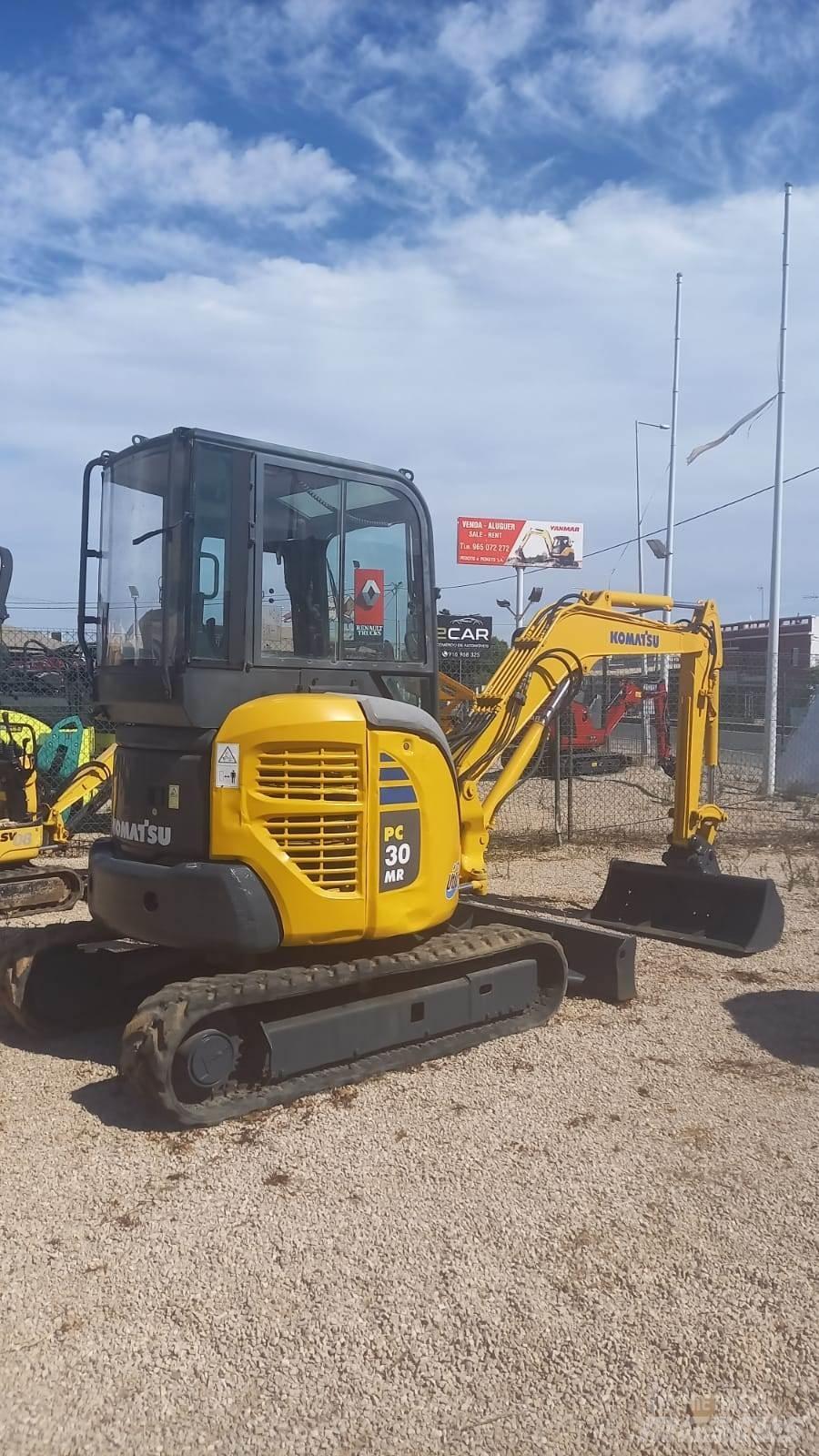 Komatsu PC30MR-2 Minikaivukoneet < 7t