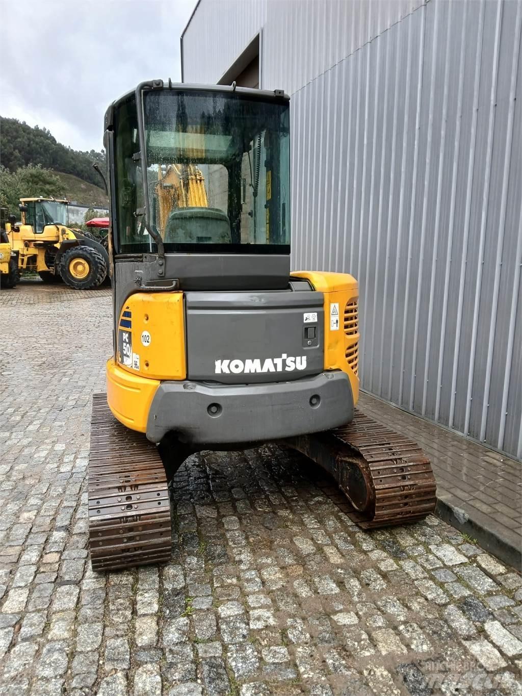 Komatsu PC50MR-2 Minikaivukoneet < 7t