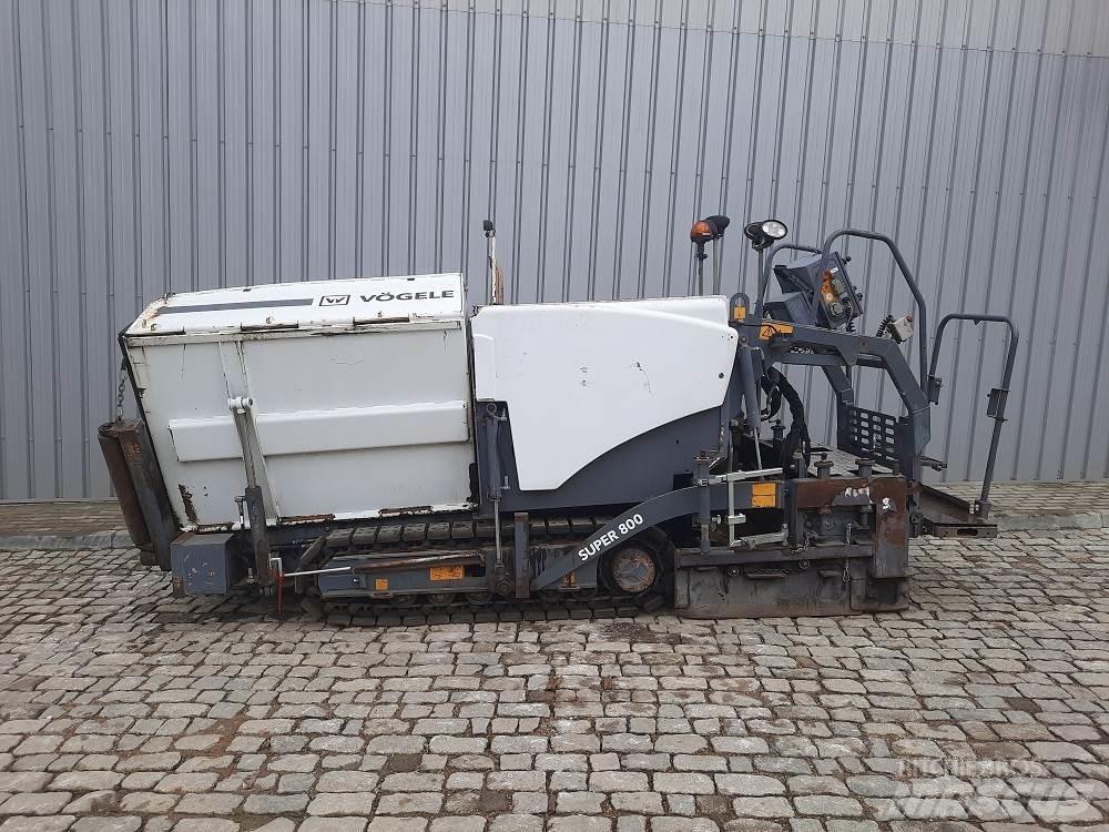Vögele Super 800 Asfalttikoneet