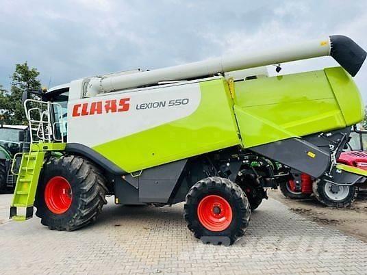 CLAAS LEXION 550 Leikkuupuimurit