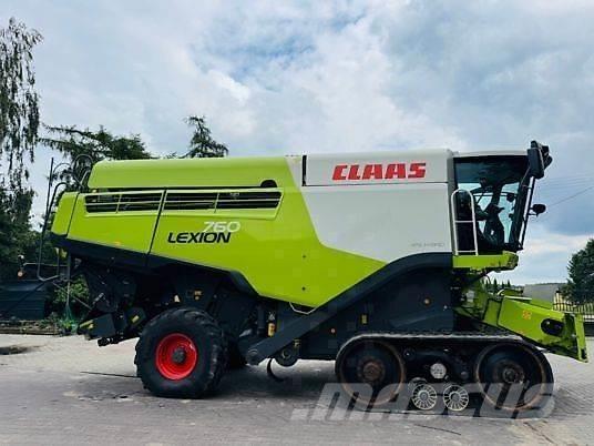 CLAAS LEXION 760 Leikkuupuimurit
