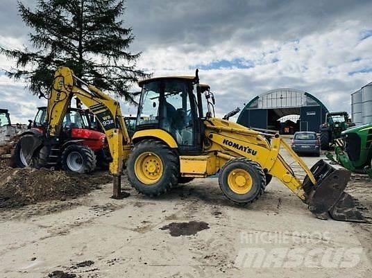 Komatsu WB 93R Telakaivukoneet