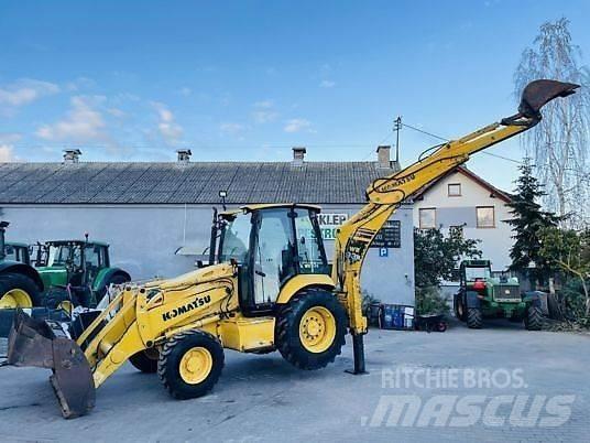 Komatsu WB 93R Telakaivukoneet