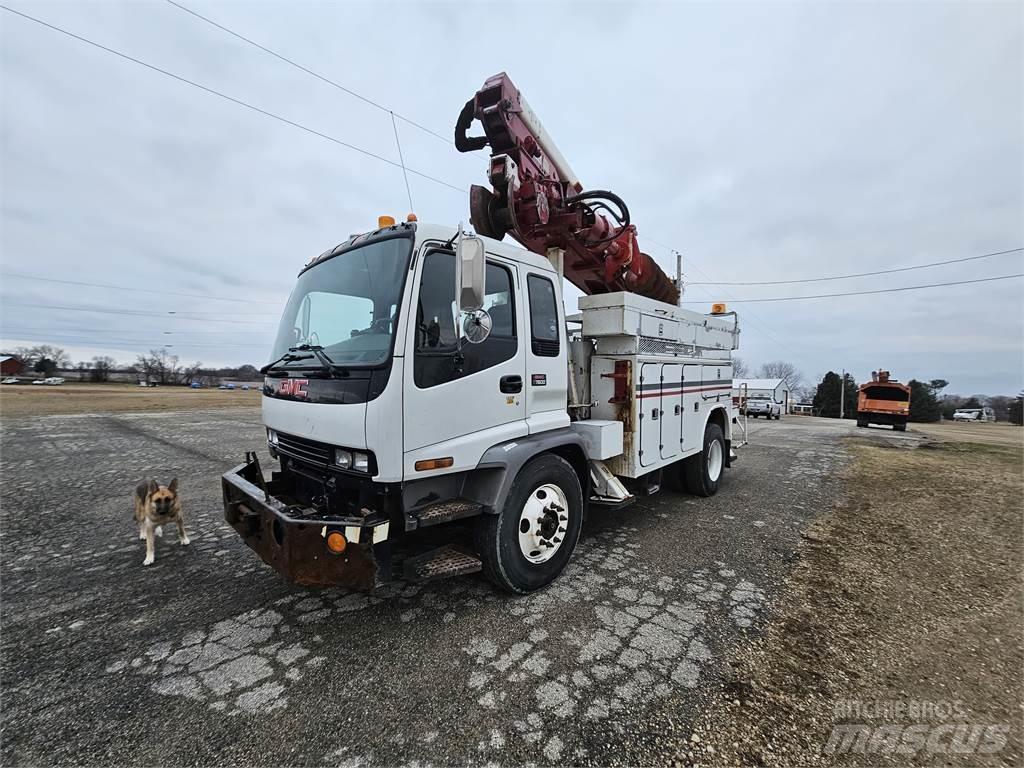 GMC T7500 Kuorma-auto porauskalustolla