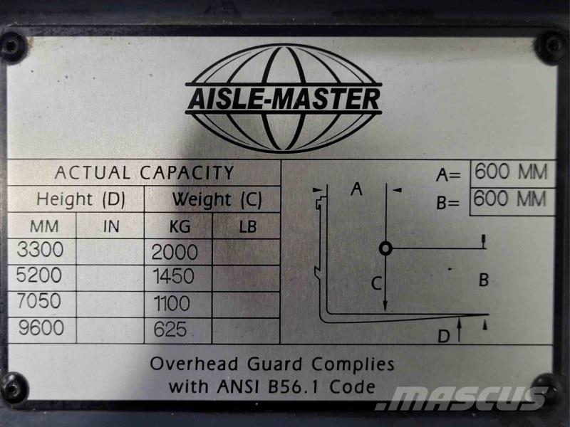 Aisle-Master 20SHE Kapeakäytävätrukit