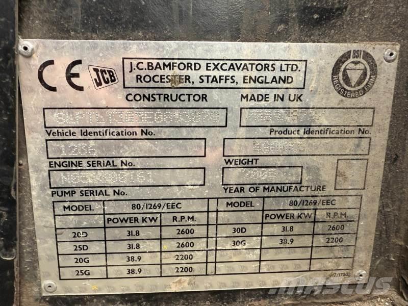 JCB TLT30G Kurottajat