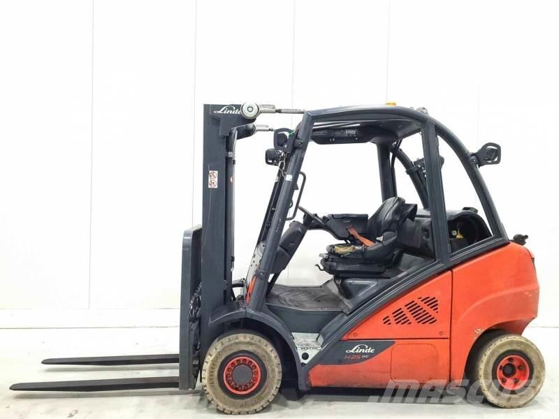 Linde H25T-02 Nestekaasutrukit