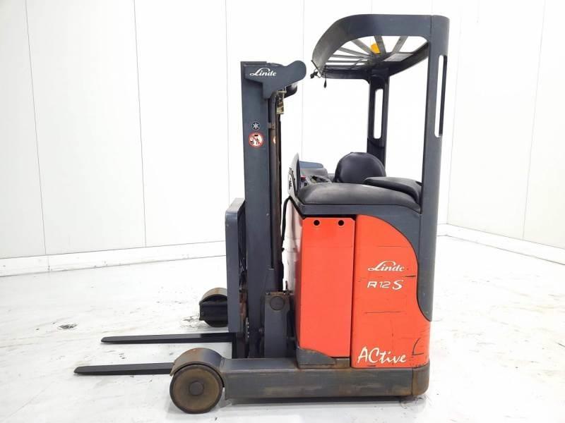 Linde R12 Työntömastotrukit