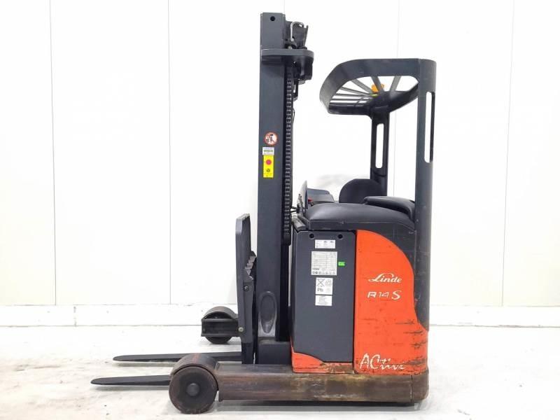 Linde R14-03 Työntömastotrukit