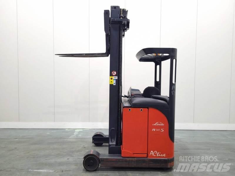 Linde R14S 115 Työntömastotrukit