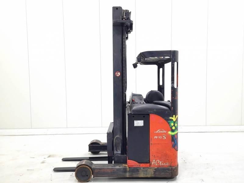 Linde R16 Työntömastotrukit