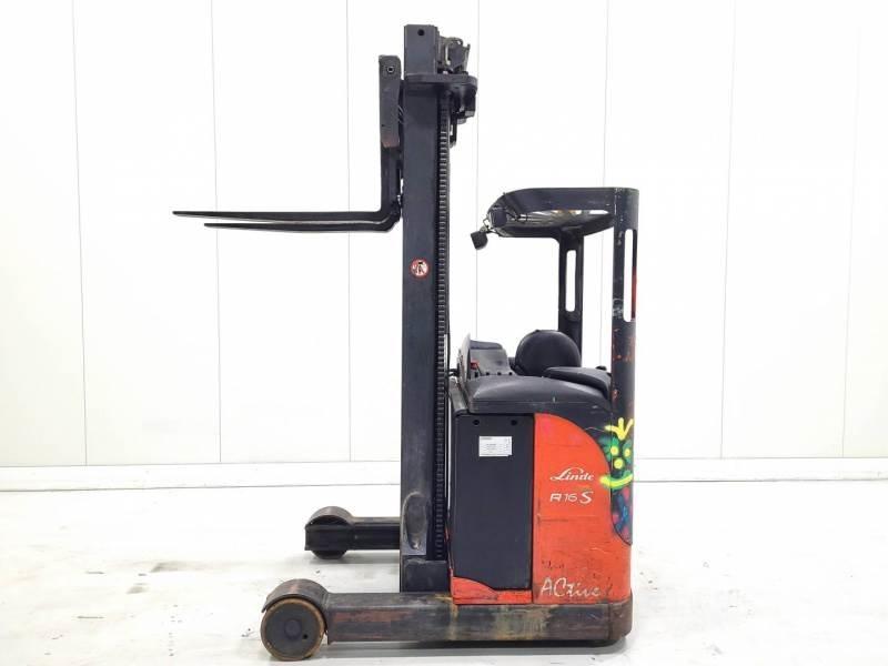 Linde R16 Työntömastotrukit