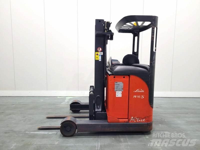 Linde R16S 115 Työntömastotrukit
