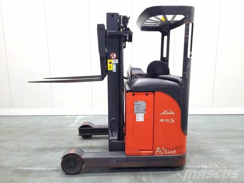 Linde R16S 115 Työntömastotrukit