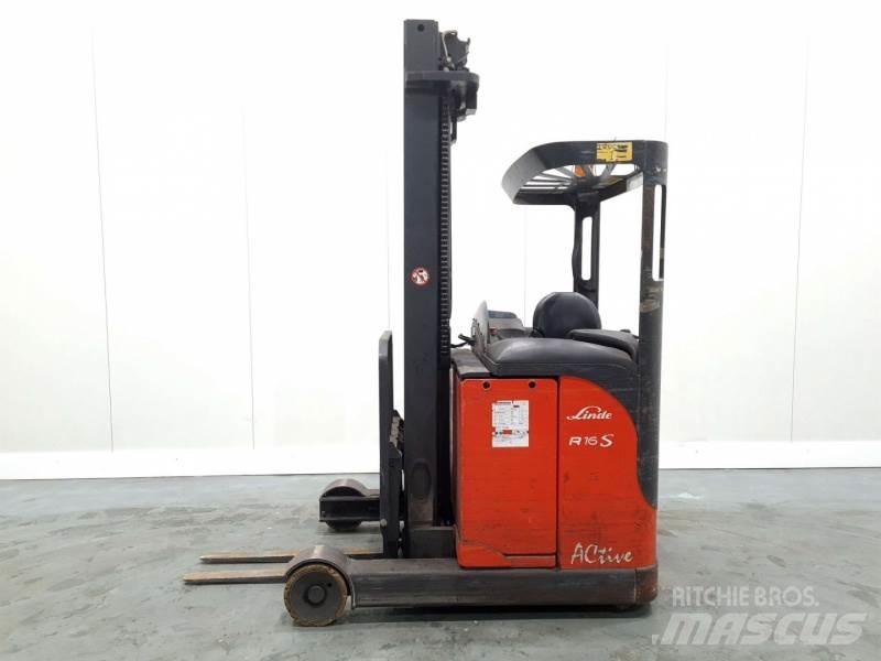 Linde R16S 115 Työntömastotrukit