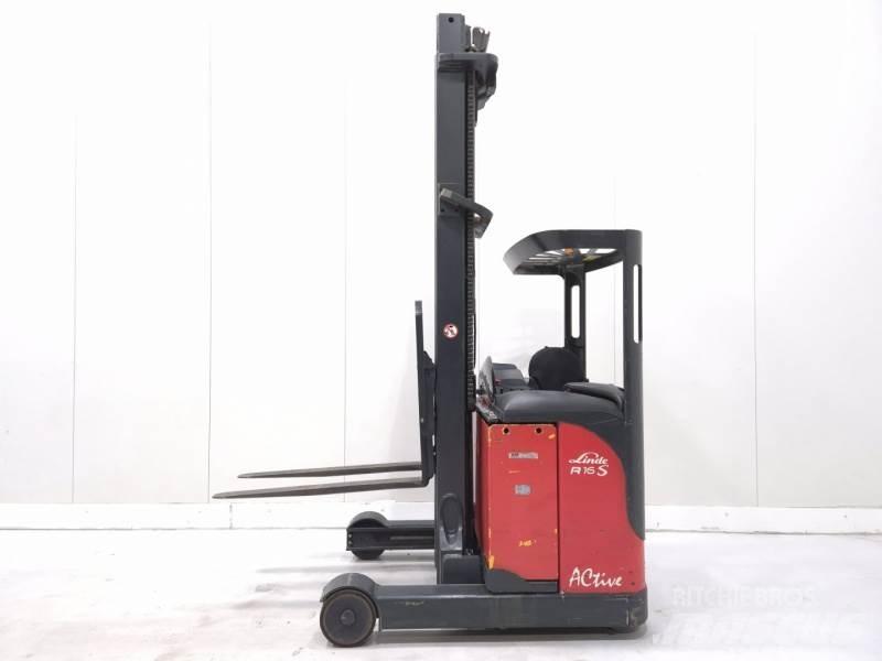 Linde R16S-12 Työntömastotrukit
