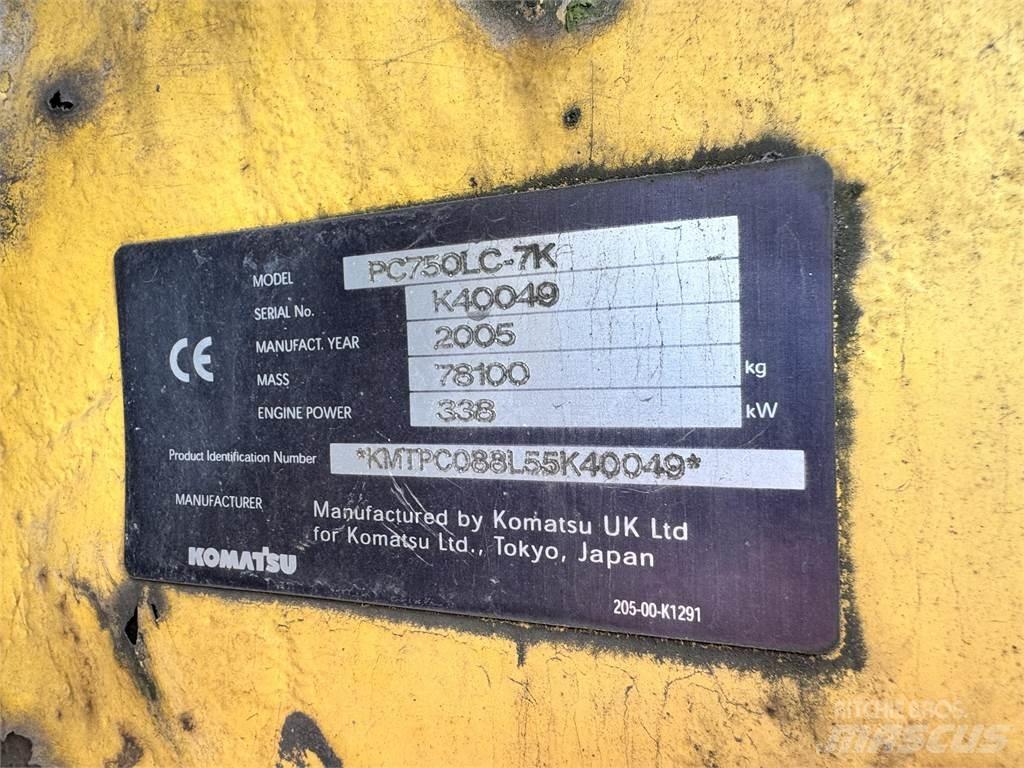 Komatsu PC750LC-7K Telakaivukoneet