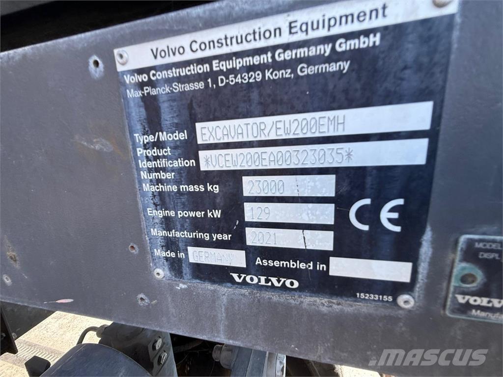 Volvo EW200E Kurottajat