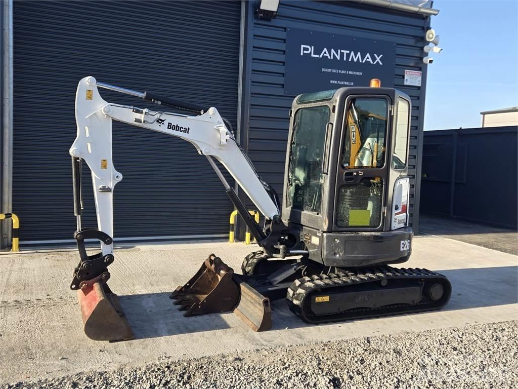 Bobcat E26 Minikaivukoneet < 7t