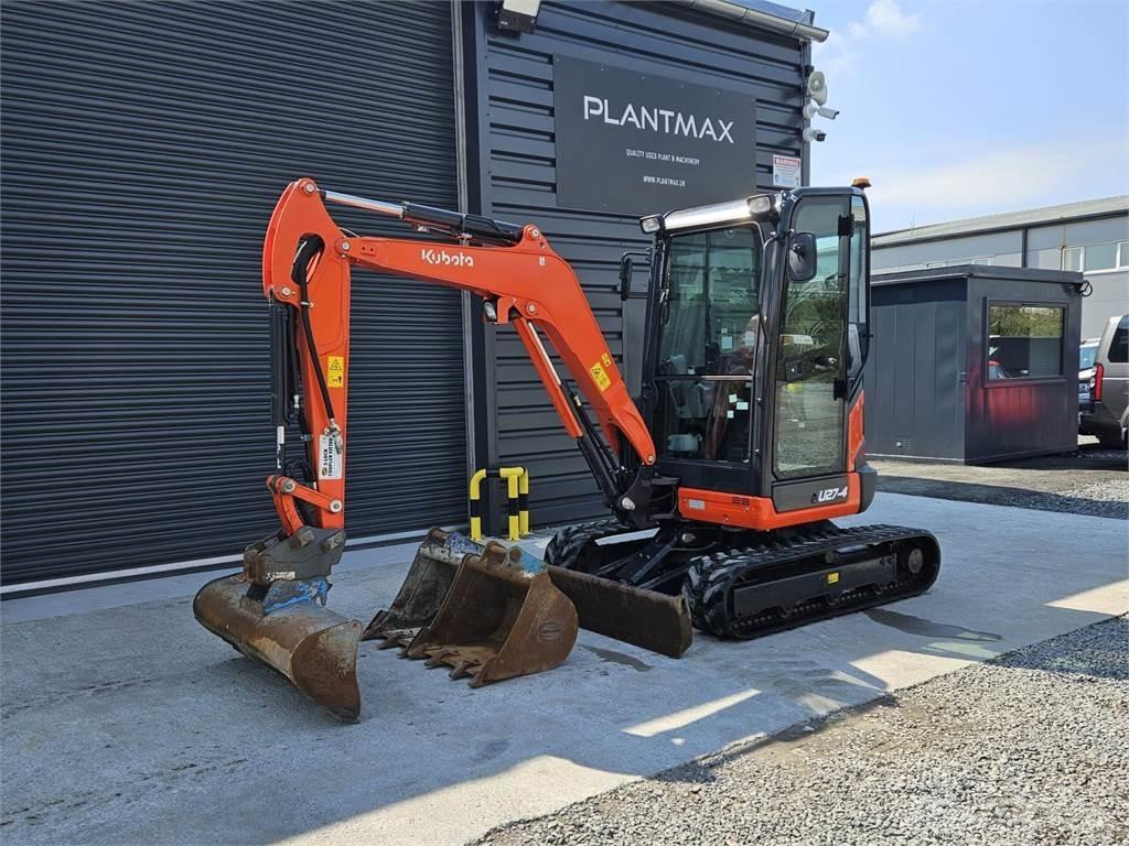 Kubota U27-4 Minikaivukoneet < 7t