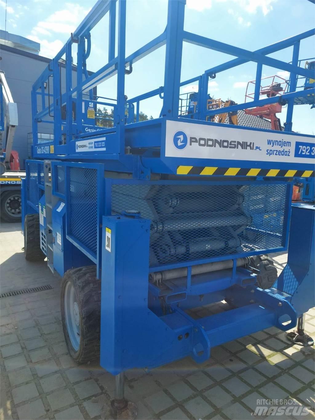 Genie GS-4390 RT Saksilavat
