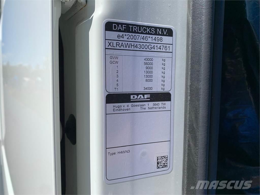 DAF XF 430 8x4*4 Kuorma-autoalustat