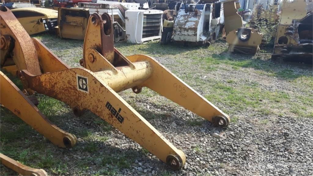 CAT 953 Alusta ja jousitus