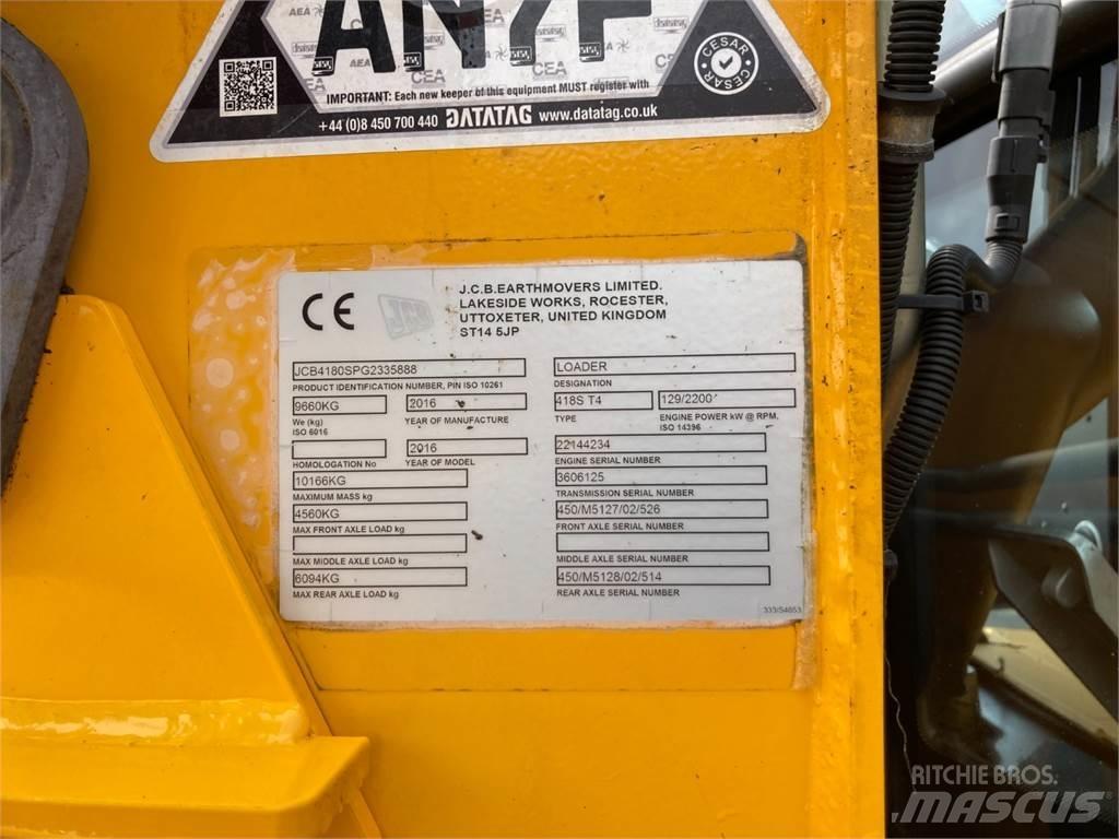 JCB 418S Maatalouskurottajat