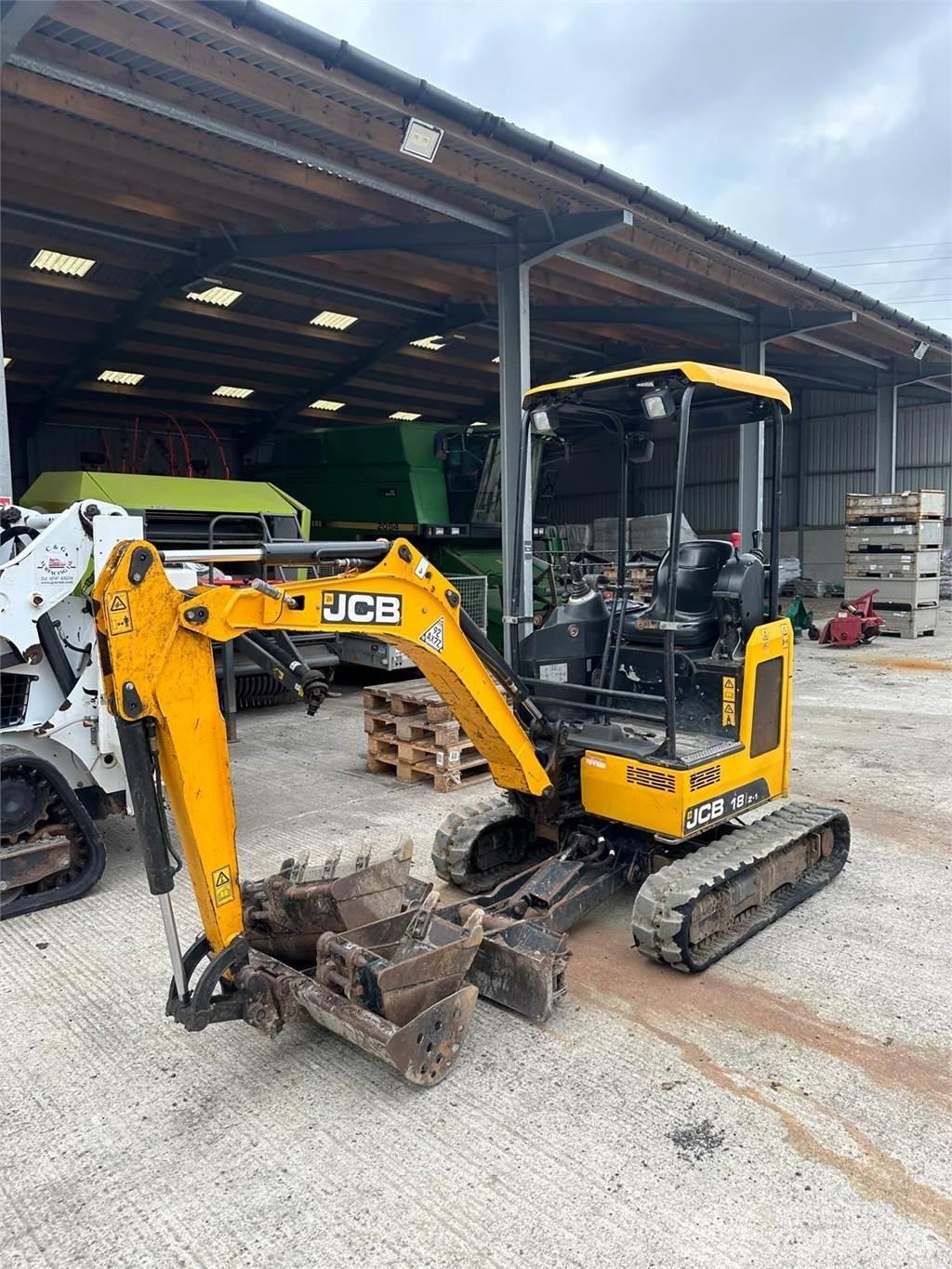 JCB 18-Z1 Telakaivukoneet