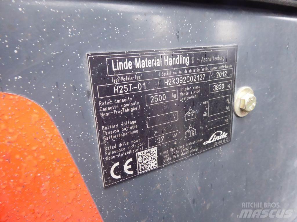 Linde H25T-01 Nestekaasutrukit