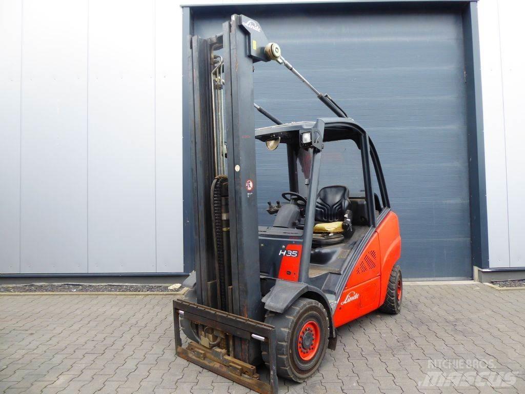 Linde H35T Nestekaasutrukit