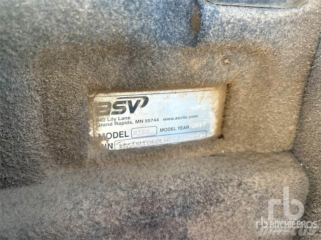 ASV RT-60 Liukuohjatut kuormaajat