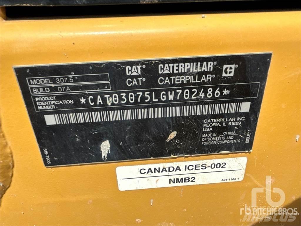 CAT 307.5 Telakaivukoneet