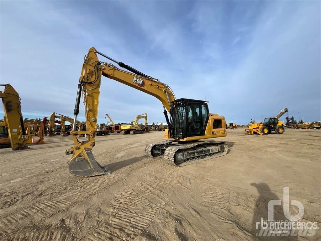 CAT 317 Telakaivukoneet