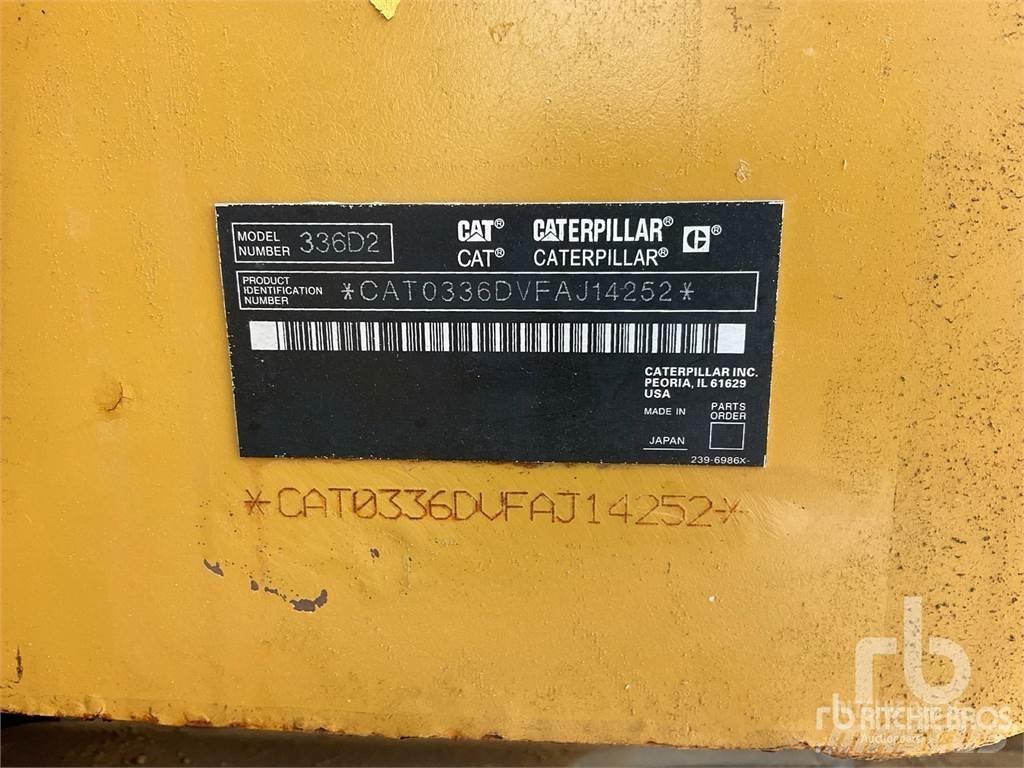 CAT 336D2 Telakaivukoneet