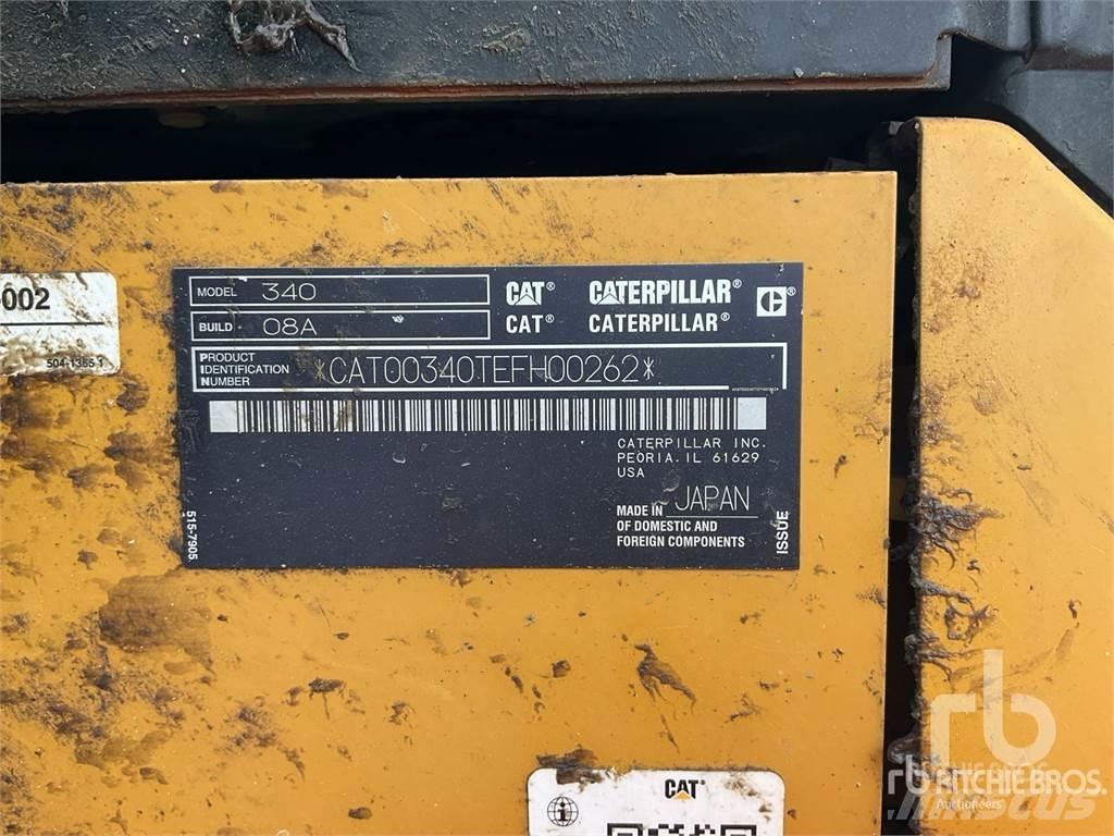 CAT 340 Telakaivukoneet