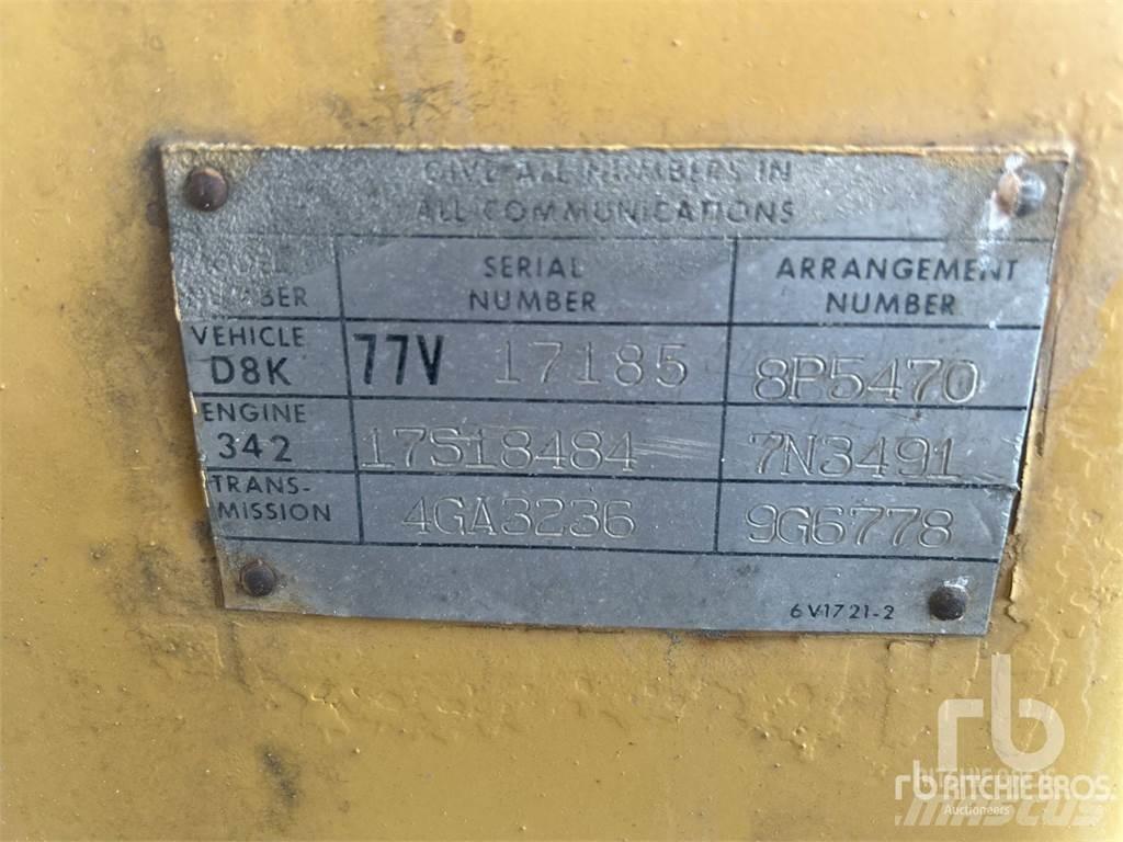 CAT D8K Telaketjupuskutraktorit