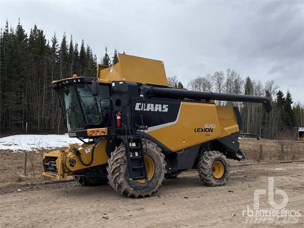 CLAAS 670 Leikkuupuimurit