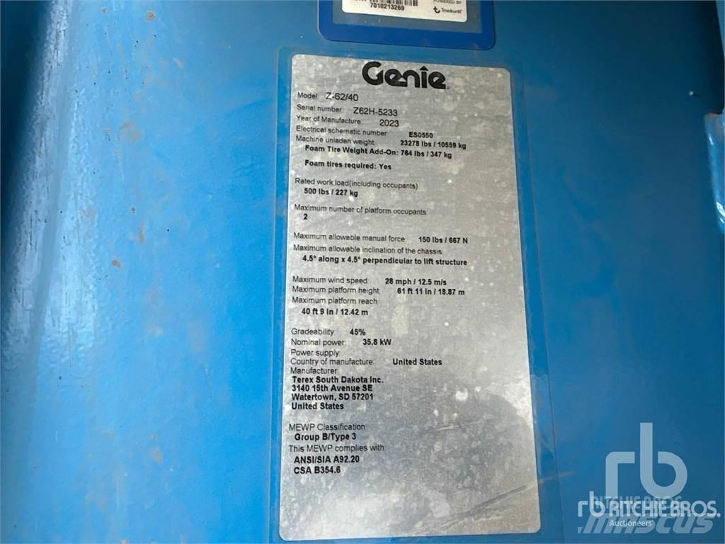 Genie Z62-40 Kuukulkijat