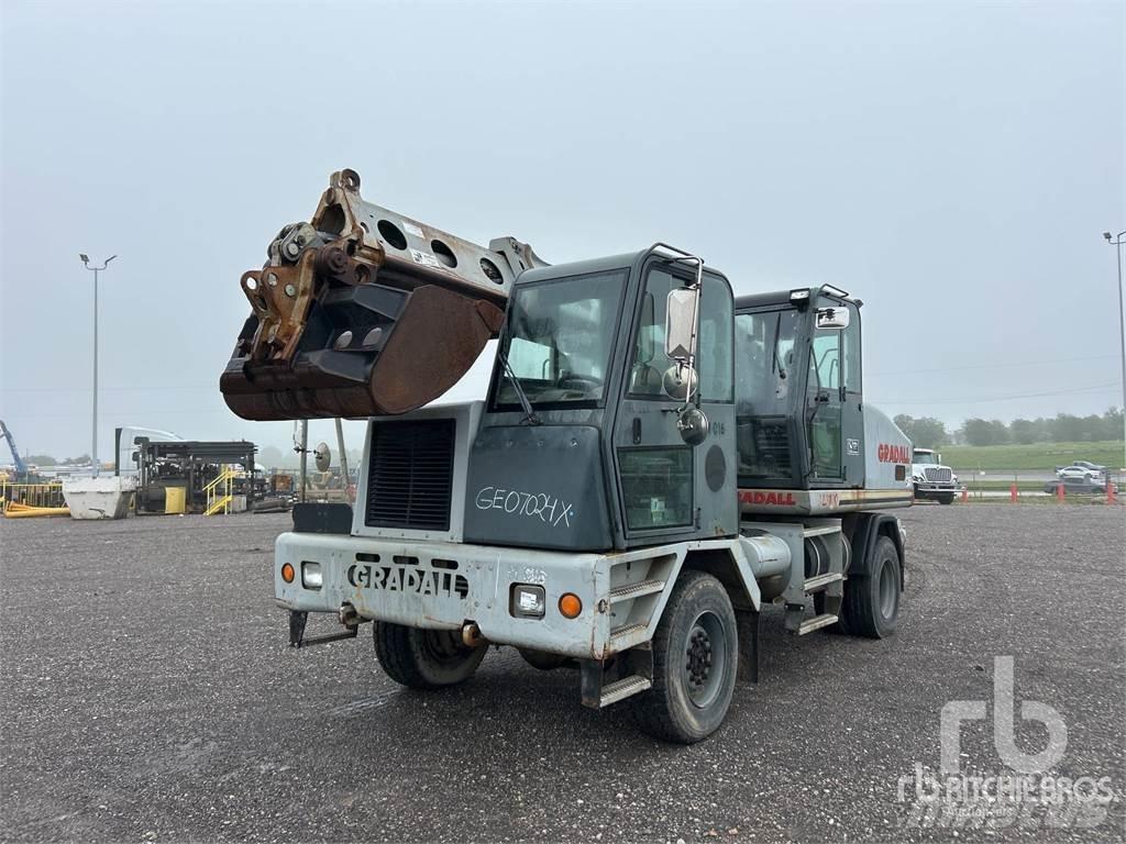 Gradall XL3100 Pyöräkaivukoneet