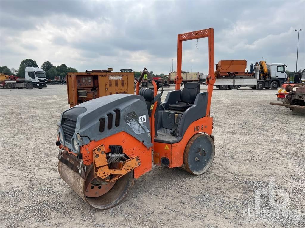 Hamm HD8VV Tandemjyrät