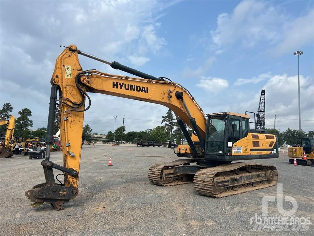 Hyundai HX330L Telakaivukoneet