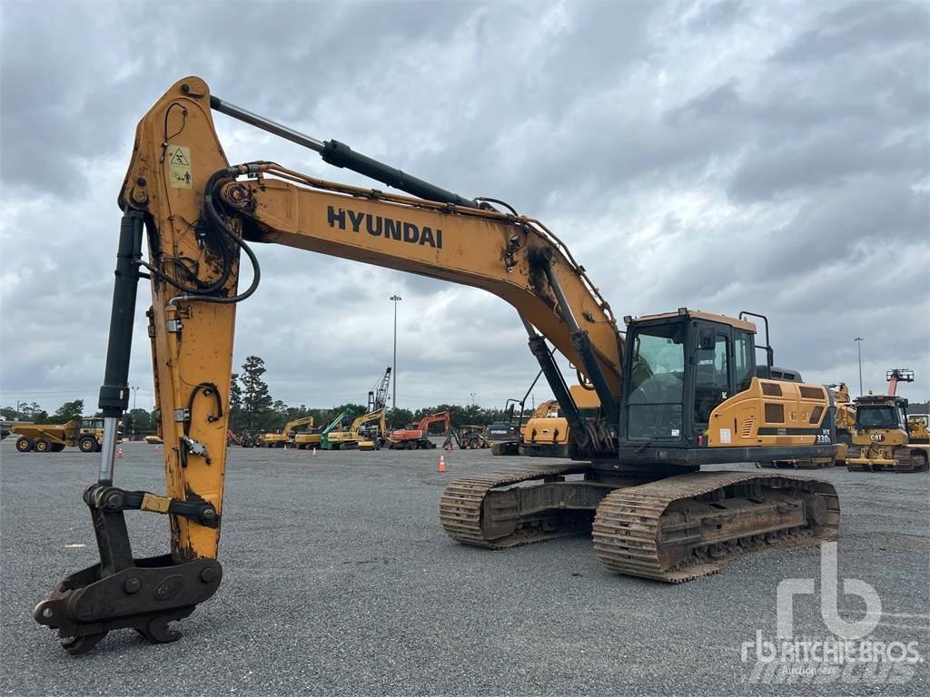 Hyundai HX330L Telakaivukoneet