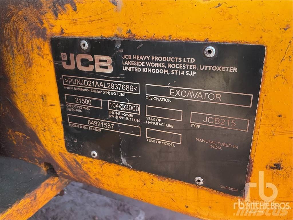 JCB 215LC Telakaivukoneet
