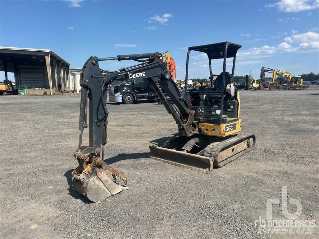 John Deere 26G Minikaivukoneet < 7t